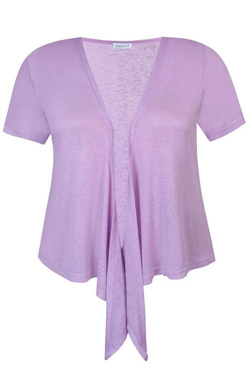 ZHENZI vest Agar wikkel kortS=42-44Maat 42/44 (L), Kleding | Dames, Truien en Vesten, Overige kleuren, Nieuw, Maat 42/44 (L), Verzenden