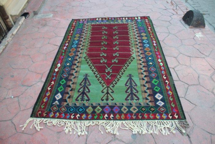 Kelim - 151 cm - 231 cm - Turkse Kilim tapijt, Huis en Inrichting, Stoffering | Tapijten en Vloerkleden