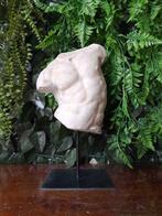 Sculpture, Torso gaddi - 36 cm - Poussière de marbre