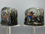 Murano - Boekensteunen (2) - Glas, Antiek en Kunst, Antiek | Glaswerk en Kristal