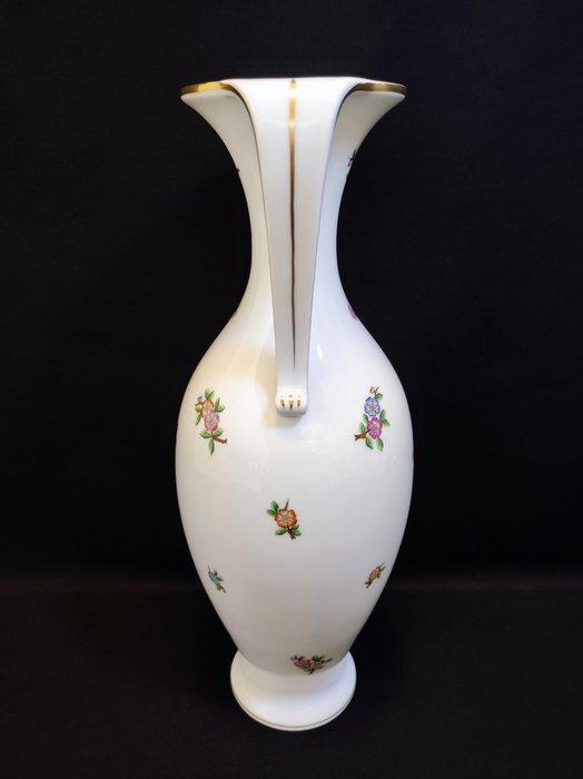Herend - Vaas - Grote amforenvaas hoogte 33,2 cm Eton 7176, Antiquités & Art, Antiquités | Verre & Cristal