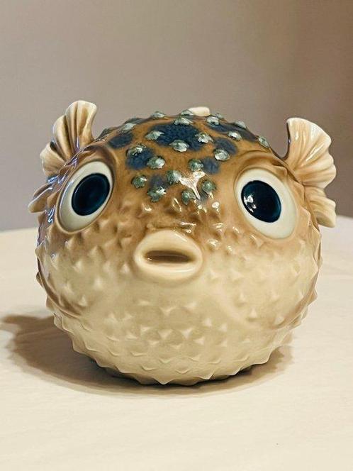 Lladró - Beeldje - Blowfish - Porselein, Antiek en Kunst, Antiek | Glaswerk en Kristal