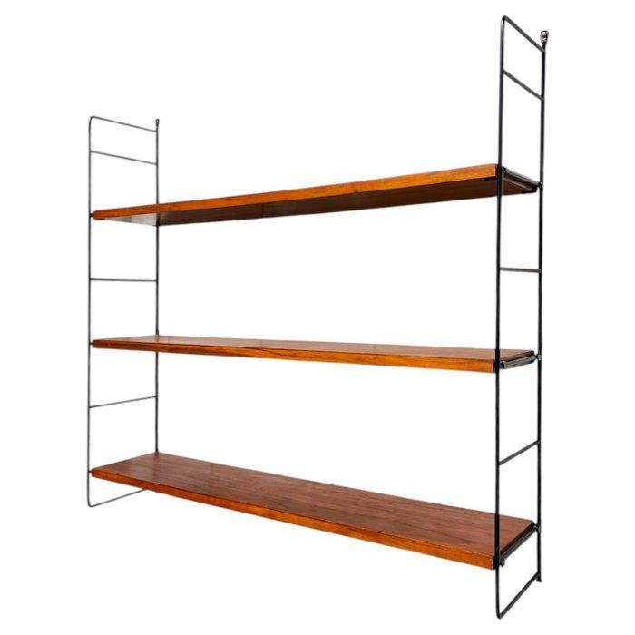 Plank - Hout, Metaal, echt houtfineer, Antiek en Kunst, Kunst | Designobjecten