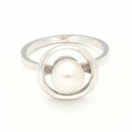 Ring - 18 karaat Witgoud - Parel, Nieuw