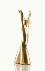 Figure - Golden Lines – Scultura Contemporanea - Résine