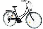 Damesfiets - 28 inch - met 7 versnellingen - zwart, Ophalen of Verzenden, Nieuw