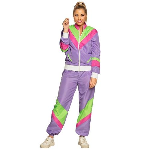 Trainingspak Fout Dames Paars, Kleding | Dames, Carnavalskleding en Feestkleding, Nieuw, Verzenden