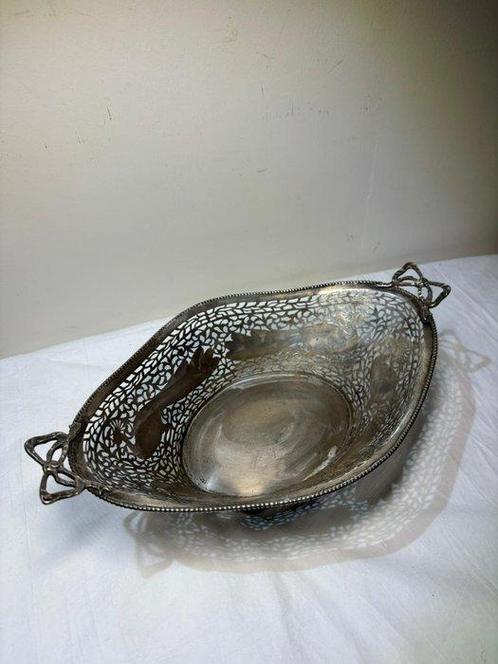Corbeille à pain - Moule à mandarine en argent avec un, Antiek en Kunst, Antiek | Zilver en Goud