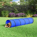 vidaXL Hondentunnel Ø 40 x 200 cm polyester blauw, Kinderen en Baby's, Verzenden, Nieuw