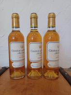 2002 Château de Fargues - Sauternes - 3 Halve flessen, Verzamelen, Wijnen, Nieuw