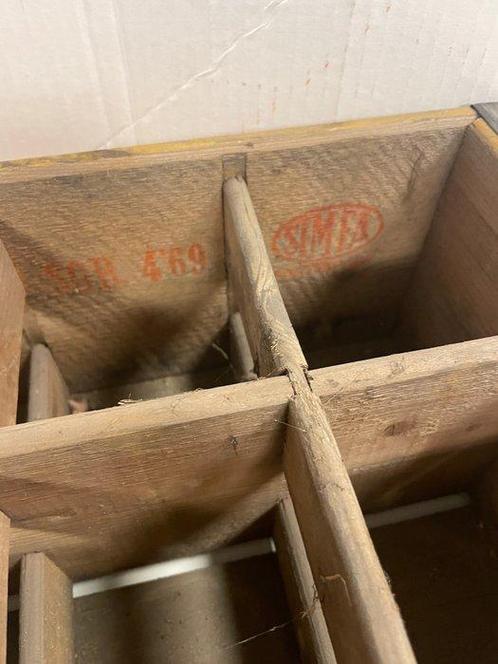 Coca-Cola / Simfa - Krat - Hout, Antiek en Kunst, Antiek | Wandborden en Tegels