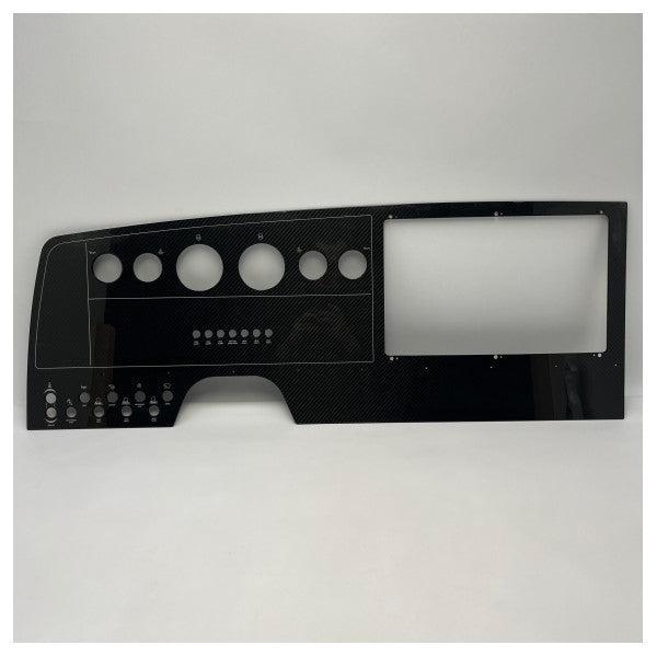 Bieden: Original Riva black carbon dashboard panel for engi, Watersport en Boten, Bootonderdelen, Ophalen of Verzenden