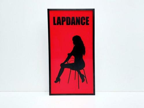 Enseigne lumineuse - Enseigne publicitaire Lapdance du, Antiek en Kunst, Antiek | Wandborden en Tegels