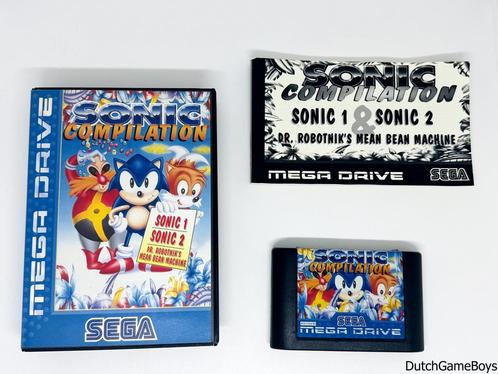 Sega Megadrive - Sonic Compilation, Games en Spelcomputers, Games | Sega, Gebruikt, Verzenden
