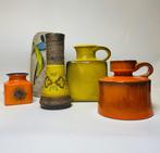 Vase (5)  - Ensemble vintage de céramiques vintage du milieu, Antiquités & Art