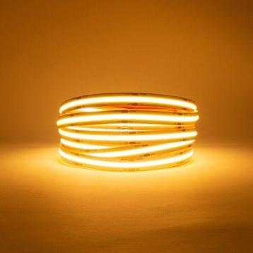LED Strip COB - 10 meter los - 3000K Warm Wit - 320 LED/m -, Verzenden