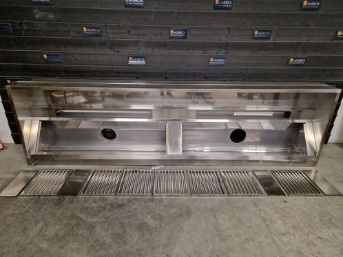 Afzuigkap | doosmodel | RVS | 400x110 cm, Zakelijke goederen, Horeca | Keukenapparatuur, Gebruikt, Inox Meubilair
