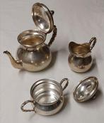 Koffie- en theeservies - .800 zilver - Theeservies van, Antiek en Kunst, Antiek | Zilver en Goud