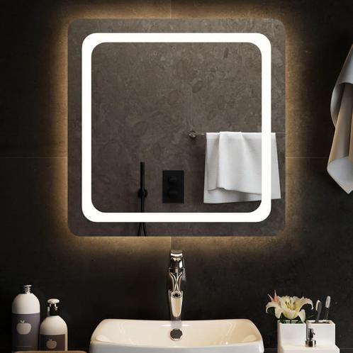 vidaXL Miroir de salle de bain à LED 60x60 cm, Huis en Inrichting, Woonaccessoires | Spiegels, Verzenden