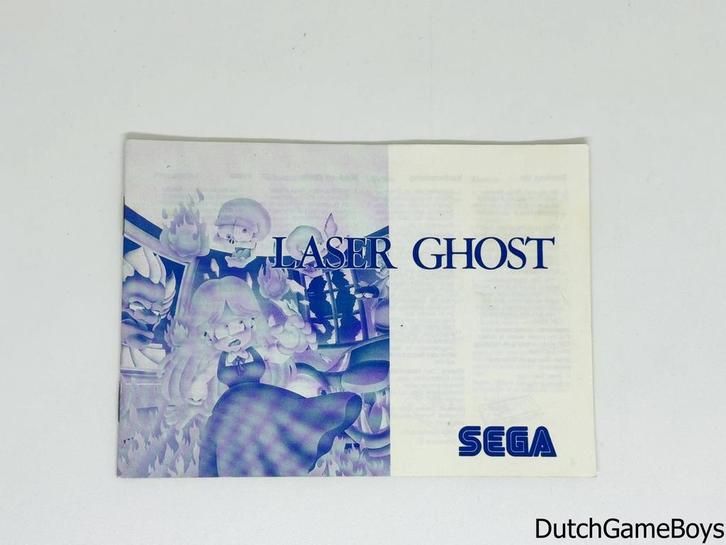 Sega Master System - Laser Ghost - Manual, Auto diversen, Handleidingen en Instructieboekjes, Verzenden