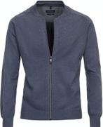 Casa Moda Vest Zip Blauw maat Maat 52/54 (L) Heren, Maat 52/54 (L), Nieuw, Casa Moda, Verzenden