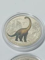 Oostenrijk. 3 Euro 2021/2024 Supersaurs + Marine Life (4, Postzegels en Munten