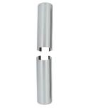 Sierhuls Voor Paumelle aluminium rvs-Look Ø14mm, Klink of Kruk