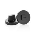 WC slot modern rond zwart, Doe-het-zelf en Bouw, Hang- en Sluitwerk, Ophalen of Verzenden, Nieuw, Koper of Messing, Slot