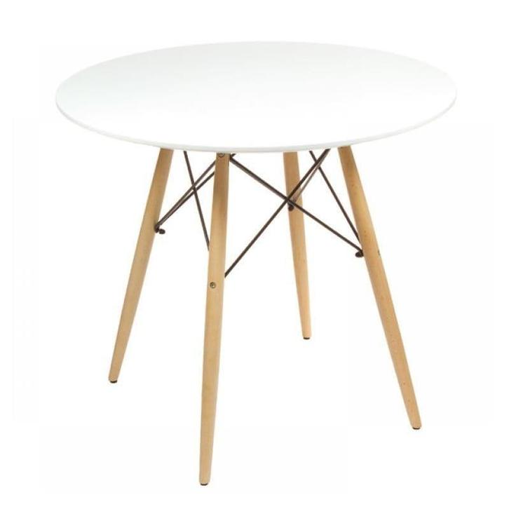 Wit Hout Kindertafel 60cm | Tweede Kansje | OP = OP!, Huis en Inrichting, Bureaus, Nieuw, Bureau, Verzenden