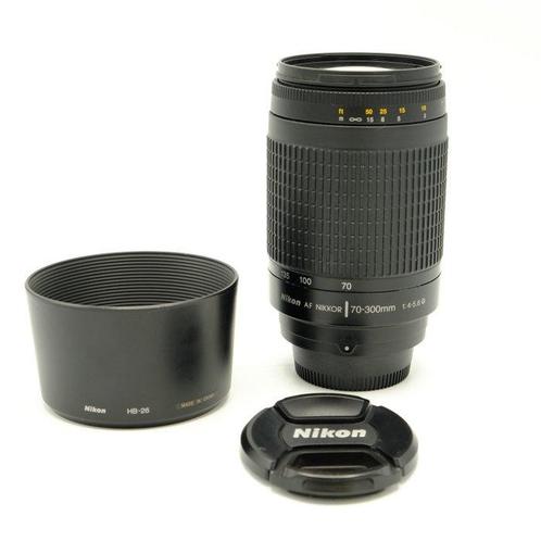Nikon AF Nikkor 70-300mm F4-5.6G (7306) Objectif à focale, Audio, Tv en Foto, Fotocamera's Digitaal