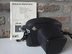 Pentax, Asahi Spotmatic SP + camera case + Auto-Takumar