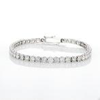 Zonder Minimumprijs - Armband - 14 karaat Witgoud - 8.93ct., Handtassen en Accessoires, Armbanden, Nieuw