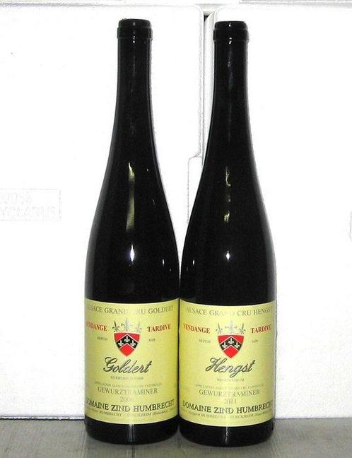 2006 Gewurztraminer Goldert Vendanges Tardives & 2011, Verzamelen, Wijnen