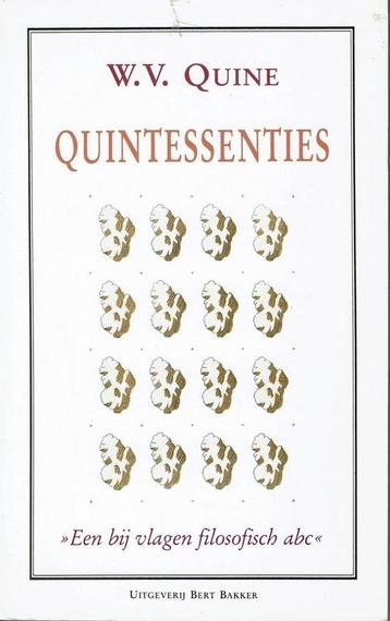 QUINTESSENTIES / WITTE SERIE 9789035106383 Quine, Verzenden, Quine