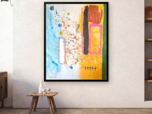 Alexander Jarque - Grass is greener - XXL - No Reserve, Antiek en Kunst, Kunst | Schilderijen | Modern