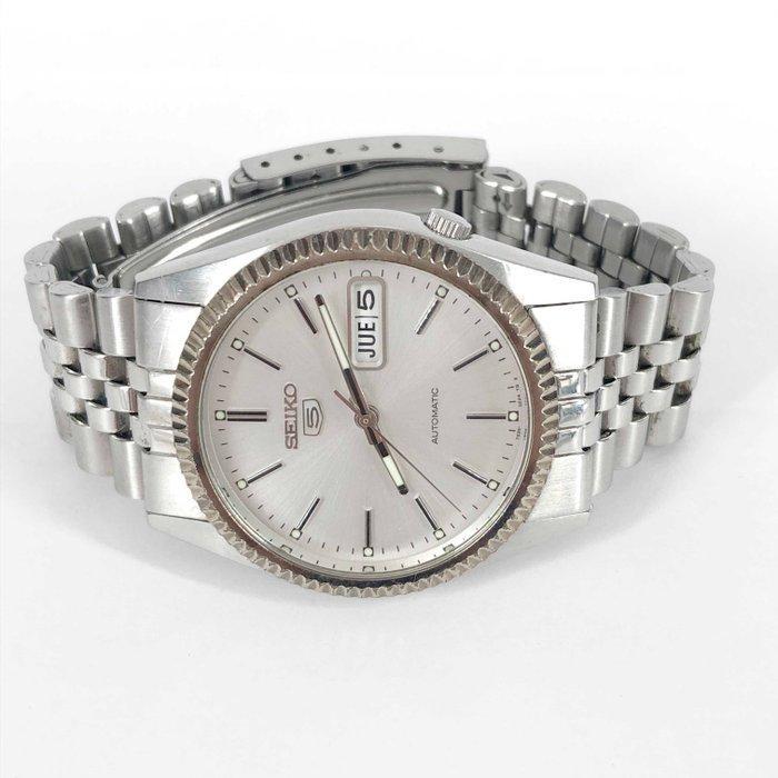 Seiko - Seiko 5 Automatic Day-Date - Zonder Minimumprijs -, Handtassen en Accessoires, Horloges | Antiek