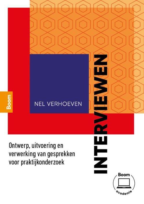 Interviewen 9789024459117 Nel Verhoeven, Boeken, Wetenschap, Zo goed als nieuw, Verzenden