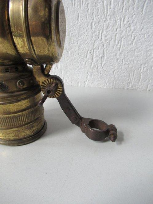 Vitaphare - Lamp - Antieke koperen carbid fietslamp - Koper, Antiek en Kunst, Curiosa en Brocante