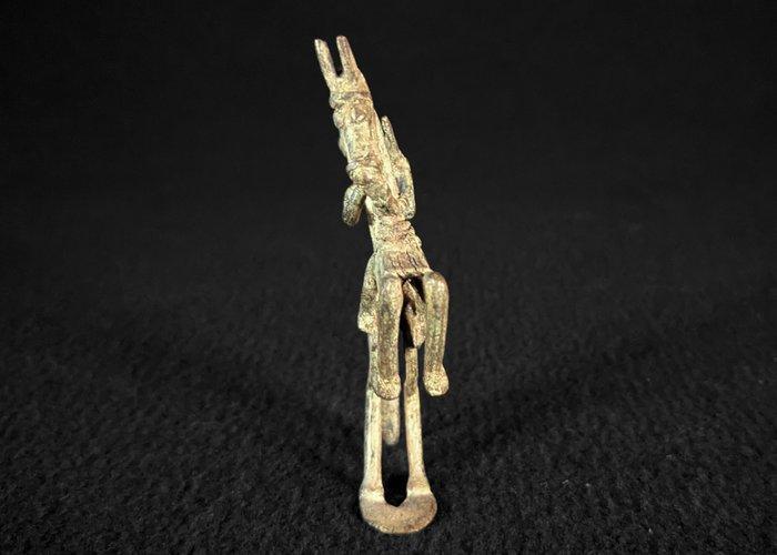 Horse rider statue with spear - sculptuur - Nommo -, Antiek en Kunst, Kunst | Niet-Westerse kunst