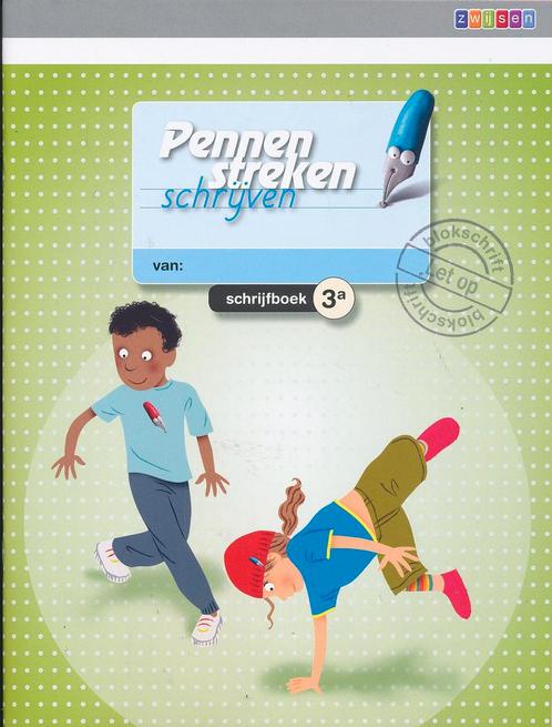 Pennenstreken versie 2 Schrijfboek 3A blokschrift (per 5 stu, Boeken, Schoolboeken, Verzenden