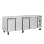 Polar U-serie 4-deurs koelwerkbank 449L, Zakelijke goederen, Verzenden, Nieuw in verpakking, Koelen en Vriezen