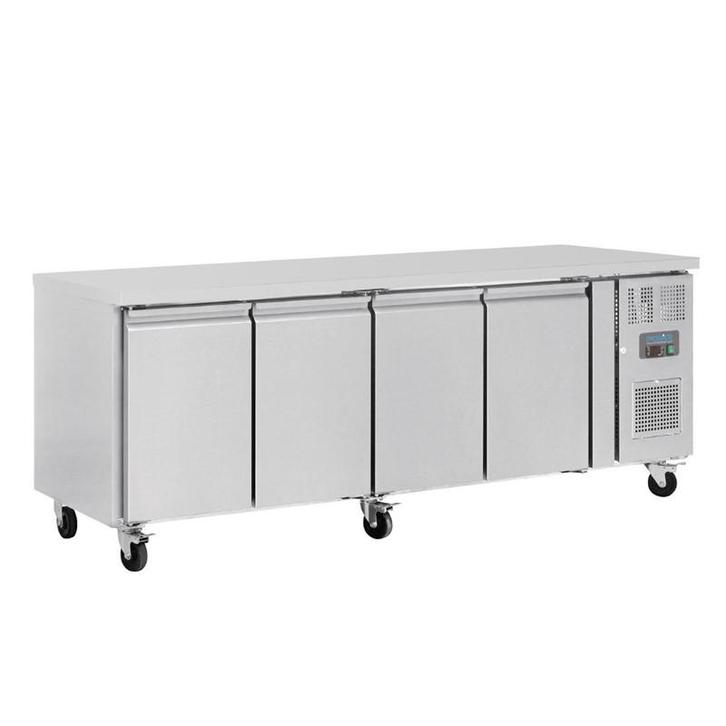 Polar U-serie 4-deurs koelwerkbank 449L, Zakelijke goederen, Horeca | Keukenapparatuur, Koelen en Vriezen, Verzenden