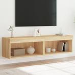 vidaXL Tv-meubels met LED-verlichting 2 st 60x30x30 cm, Huis en Inrichting, Kasten |Televisiemeubels, Nieuw, Verzenden