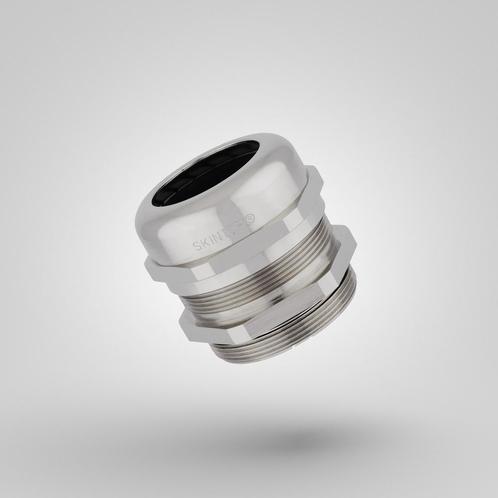 Skintop MS-M12 Messing Kabeldoorvoer - 53112000 [5 Stuks], Doe-het-zelf en Bouw, Elektriciteit en Kabels, Verzenden