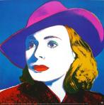 Andy Warhol (1928-1987) - Ingrid Bergman with Hat, 97 x 97, Antiquités & Art, Art | Peinture | Moderne