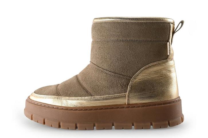 Manfield Snowboots in maat 39 Beige | 5% korting, Kleding | Dames, Schoenen, Beige, Gedragen, Snowboots, Verzenden