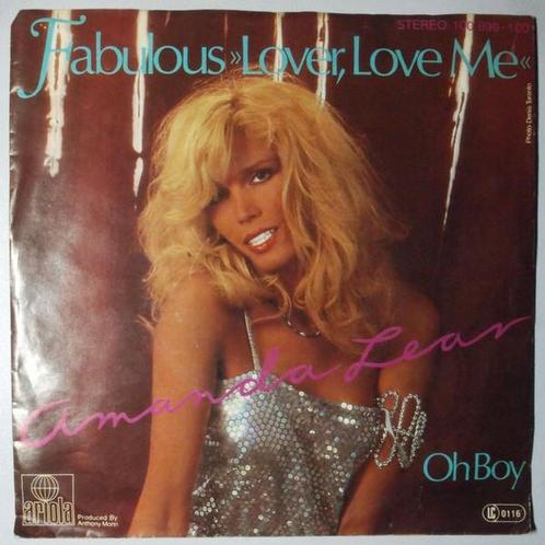 Amanda Lear - Fabulous lover, love me - Single, Cd's en Dvd's, Vinyl Singles, Single, Gebruikt, 7 inch, Pop