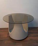 Opal Möbel - Salontafel - Glas, Hout - bijzettafel