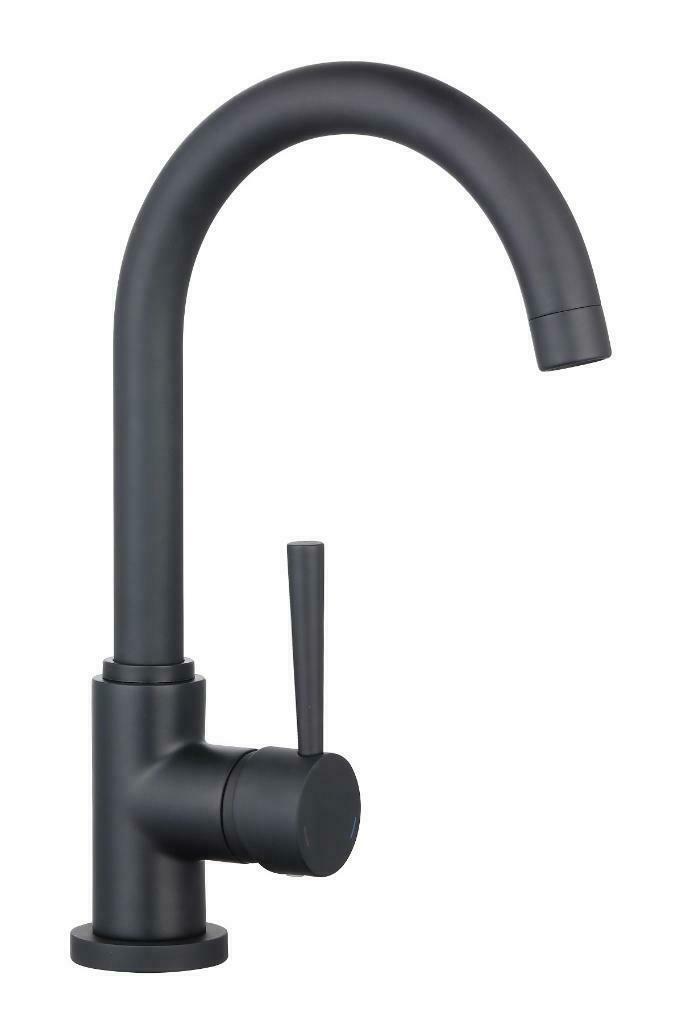 Sanifun Schütte keukenmengkraan Cornwall Zwart, Doe-het-zelf en Bouw, Sanitair, Kraan, Nieuw, Ophalen of Verzenden