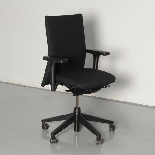 Comforto D5575 bureaustoel, zwart, 4D armleggers, opnieuw..., Maison & Meubles, Bureaux, Enlèvement ou Envoi